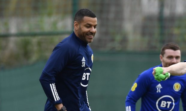 Scotland assistant manager Steven Reid
