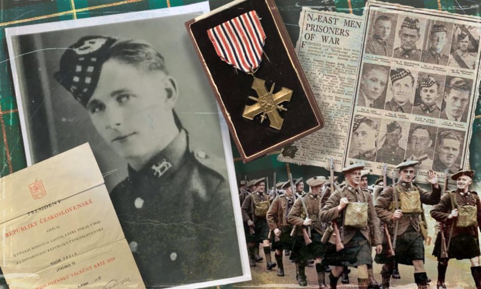 William Greig became a hero in Prague during the Second World War.