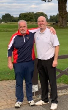 Jon Roberts, left, of Cruden Bay.