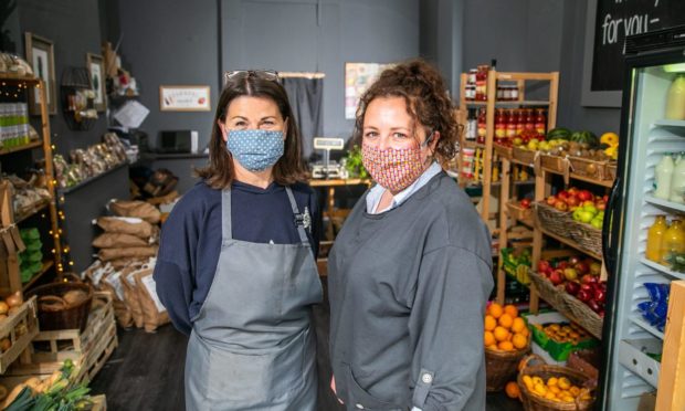 Fiona Hutcheon, left, and Cheryle Sexton at, Clementine.