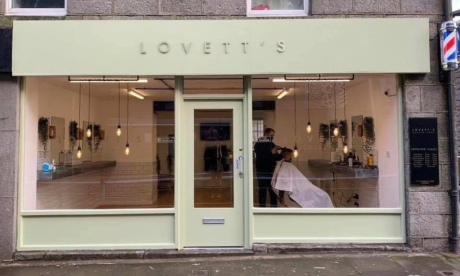 The exterior of Lovett's Aberdeen