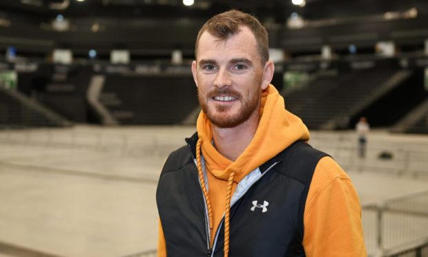 Jamie Murray at P&J Live. Picture by Paul Glendell