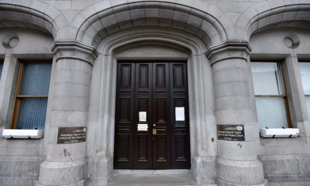 Aberdeen Sheriff Court.