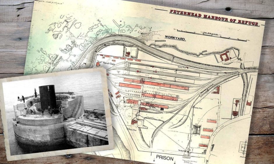 The inmates created a harbour refuge at Peterhead in a project which was struck by tragedies along the way.