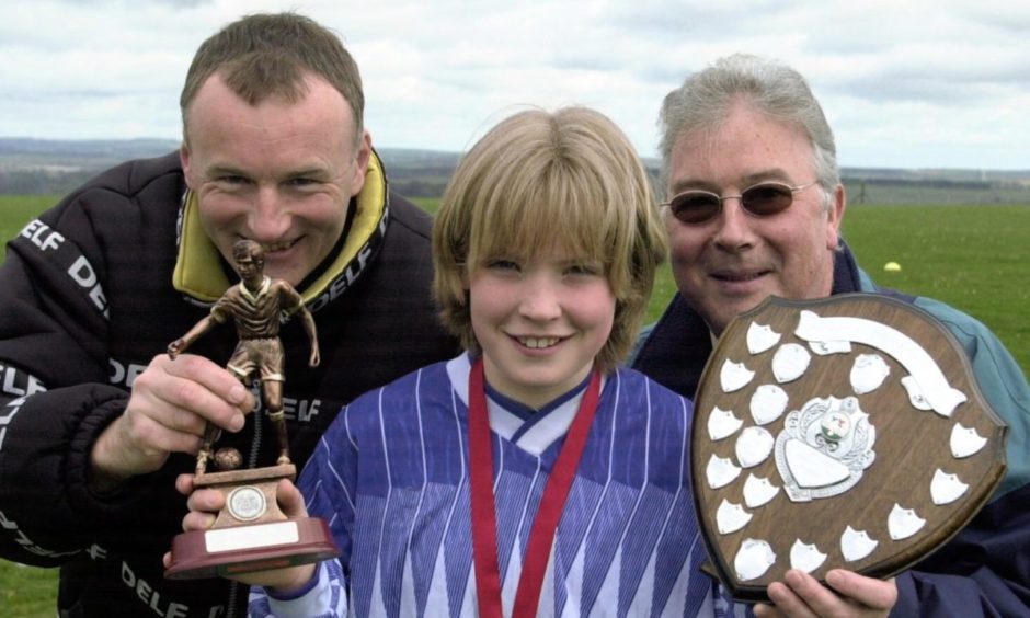 Kim Little was just 13 when she won the Green Final Schools Trophy.