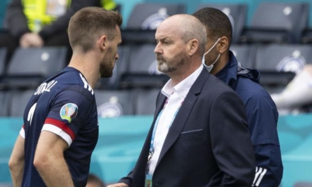 Steve Clarke must leave Stephen O'Donnell out of his team at Wembley.
