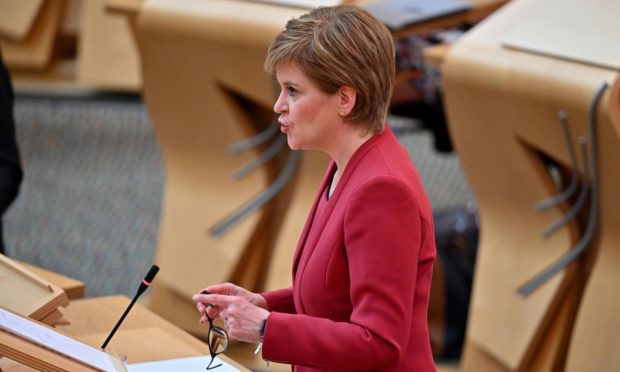 First Minister Nicola Sturgeon