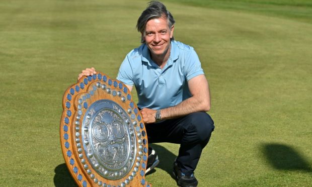 Scratch winner of the Aberdeen Links Championship, Bryan Innes. Picture by Kath Flannery