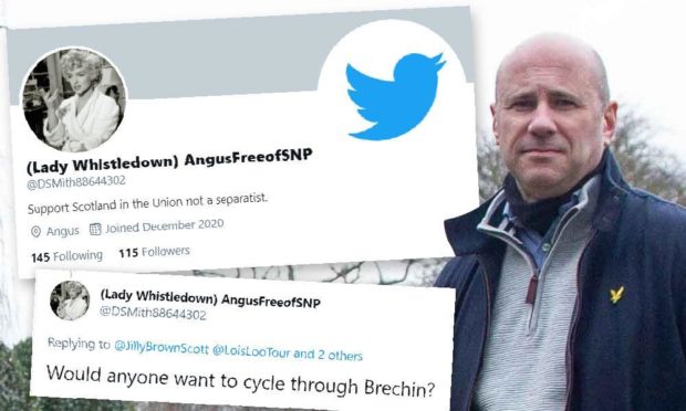 Derek Wann has been unmasked as the man behind an anonymous troll account.