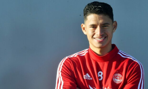 Aberdeen full-back Ronald Hernandez is on loan at Atlanta United