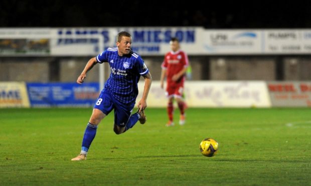 Betfred Cup
Peterhead v Brechin City
Pictured is Peterhead's Scott Brown
Picture by DARRELL BENNS
Pictured on 13/10/2020
CR0024412