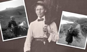 Mary Ethel Muir Donaldson在一系列多产作品和照片中为高地的高地记录了她的热爱，录制了长期消失的生活方式。