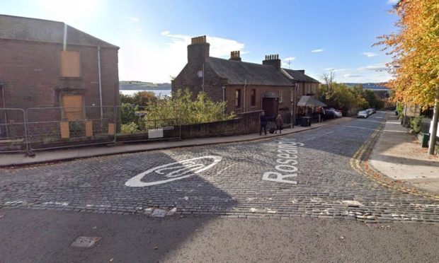 The crashes happened on Dundee's Roseangle.