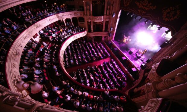 Being back inside Aberdeen's bustling His Majesty's Theatre will be a rare treat