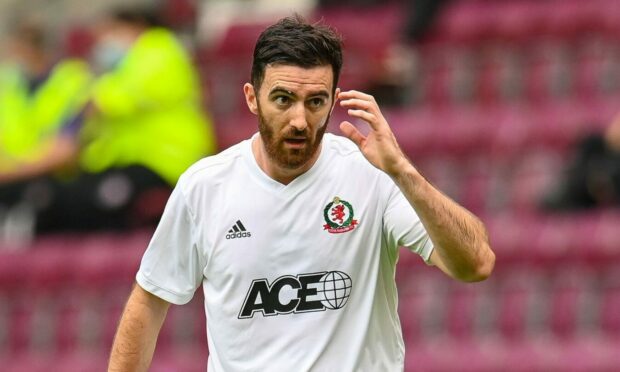 Cove Rangers midfielder Ross Draper.