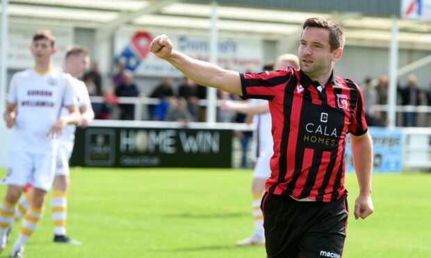 Inverurie Locos striker Neil Gauld has scored in their last two Highland League games