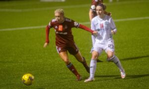 Aberdeen Women’s Bailley Collins commends spirited second half performance against Glasgow City