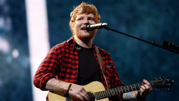 Ed Sheeran picks up two Grammy awards Ed Sheeran picks up two Grammy awards