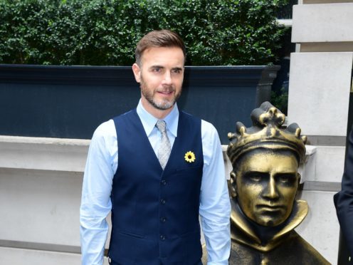 Gary Barlow is on holiday in Bali (Ian West/PA)