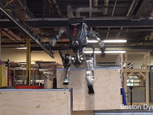 The Atlas robot performing (Boston Dynamics)