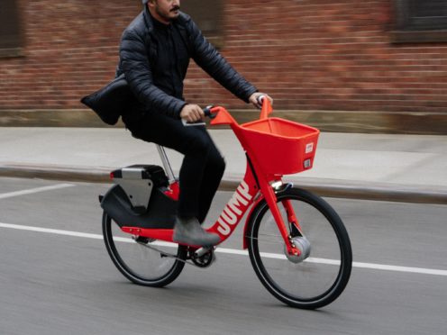 Jump e-bikes (Uber/PA)