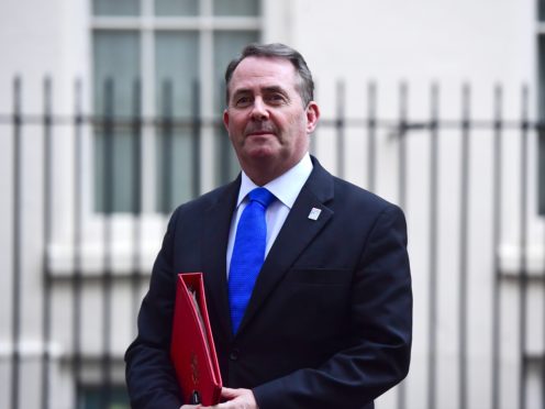 Dr Fox is leading a British delegation of over 100 companies at the annual tech show (Victoria Jones/PA)