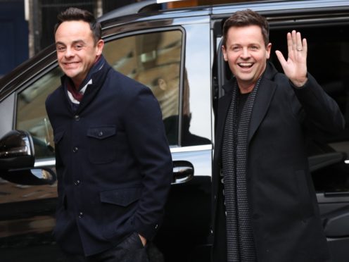 Ant and Dec won again (Jonathan Brady/PA)
