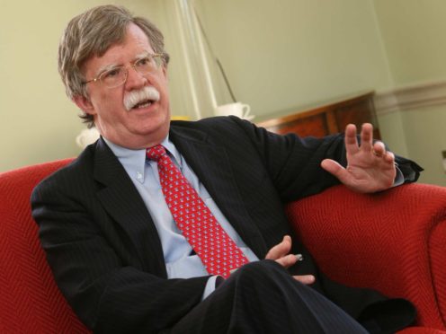 US national security adviser John Bolton (Jason Clarke/PA)