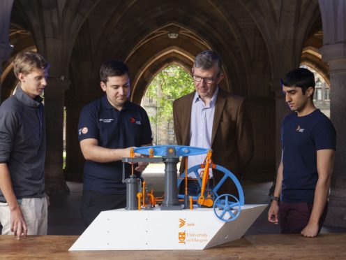 Student team creates 3D-printed model of James Watt steam ...