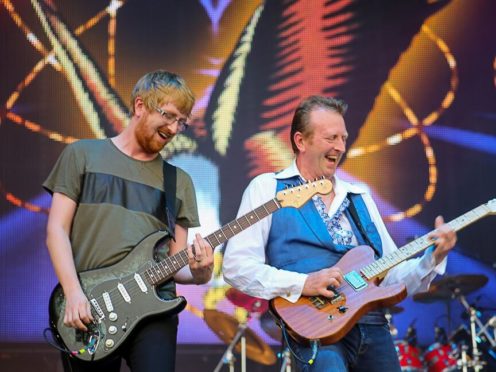 Big Country were among the performers at Rewind Scotland in Perth (Rewind/PA)