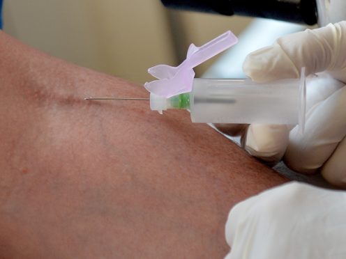 A blood test detecting signs of Alzheimer’s before symptoms develop could be on the horizon (Anthony Devlin/PA)