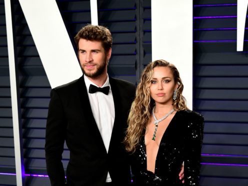 Miley Cyrus and Liam Hemsworth’s shock split was the latest celebrity separation of 2019 (Ian West/PA)
