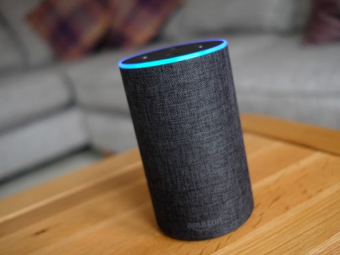 Alexa, the virtual assistant of Amazon’s Echo device, has fallen in popularity as a girls’ name (Andrew Matthews/PA)