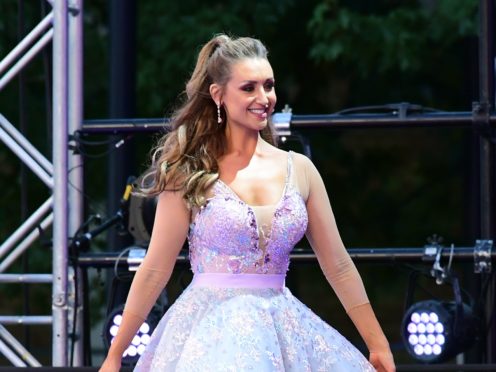 Catherine Tyldesley arriving at the red carpet launch of Strictly Come Dancing 2019 (Ian West/PA)