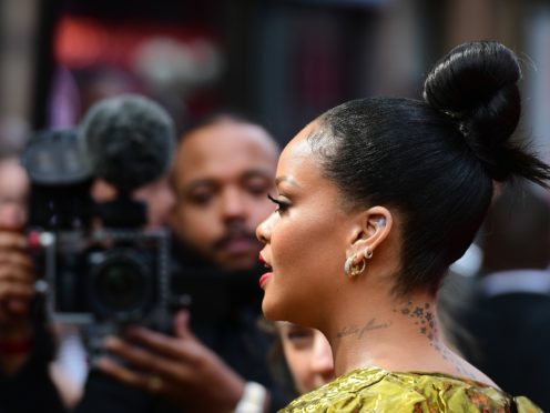Rihanna attacked Donald Trump for failing to describe recent mass shootings in the US as ‘terrorism’ (Ian West/PA)