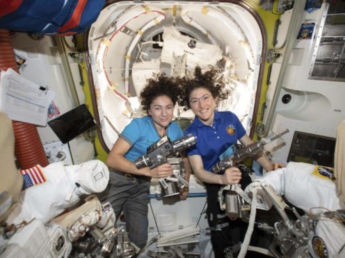 Christina Koch and Jessica Meir (Nasa)