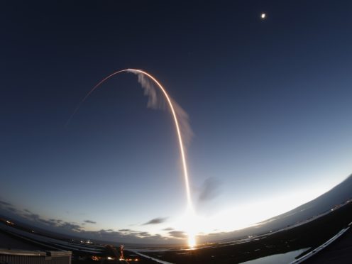 The Starliner capsule was launched into space on board an Alliance Atlas V rocket (Terry Renna/AP)