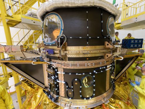 The Cheops satellite (ESA/AP)