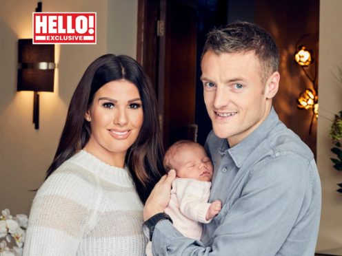 Rebekah and Jamie Vardy (Hello! magazine/PA)