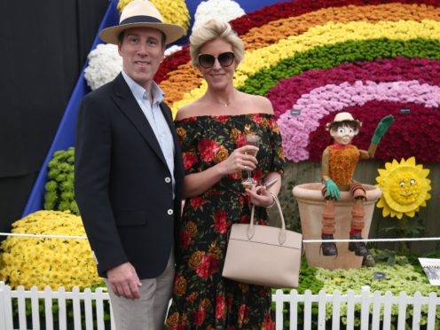 Anton du Beke and wife Hannah Summers (Yui Mok/PA)