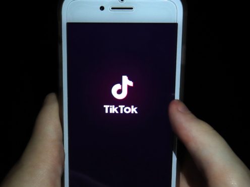 TikTok (Peter Byrne/PA)