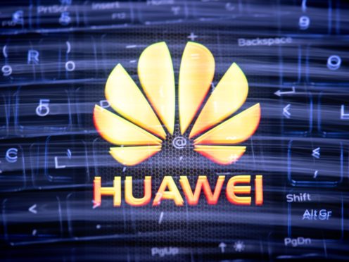 Tensions are rising between Washington and London over Britain’s decision to allow China’s Huawei to take part in its 5G roll-out (Yui Mok/PA)