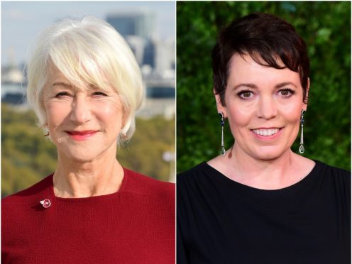Helen Mirren and Olivia Colman (PA)
