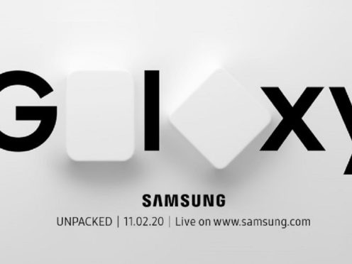 Logo for Samsung’s Unpacked live event. (Samsung)