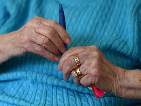 Researchers say the findings help to understand how efficiently and accurately older adults learn with technology (Joe Giddens/PA)