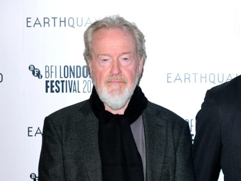 Sir Ridley Scott has won an award for his short film advertising a prestige cognac brand (Ian West/PA)