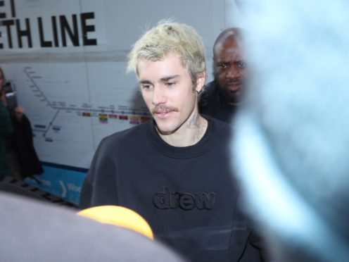 Justin Bieber arriving at Tape nightclub in Mayfair, London, ahead of a playback of his album Changes (Yui Mok/PA)