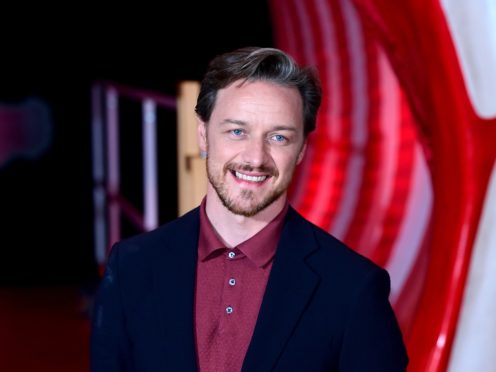 James McAvoy has donated £275,000 to a campaign to provide personal protective equipment for NHS staff (Ian West/PA)