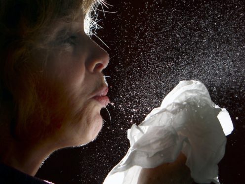 Scientists have identified nose cells as the likely initial infection point for coronavirus (David Jones/PA)