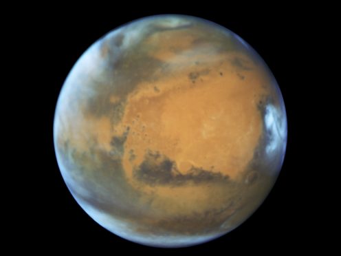 An image of Mares from the Hubble Space Telescope (Nasa/Esa/PA)